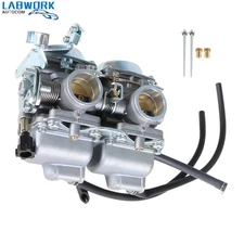 Dual Carb Carburetor ASSY Set Chamber For Honda Rebel 250 CMX250C CMX 250 CA250