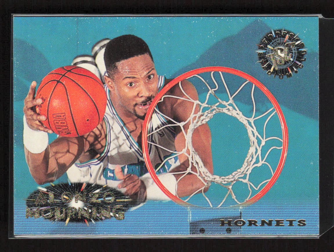 1995-96 Stadium Club Members Only #40 Alonzo Mourning Charlotte Hornets