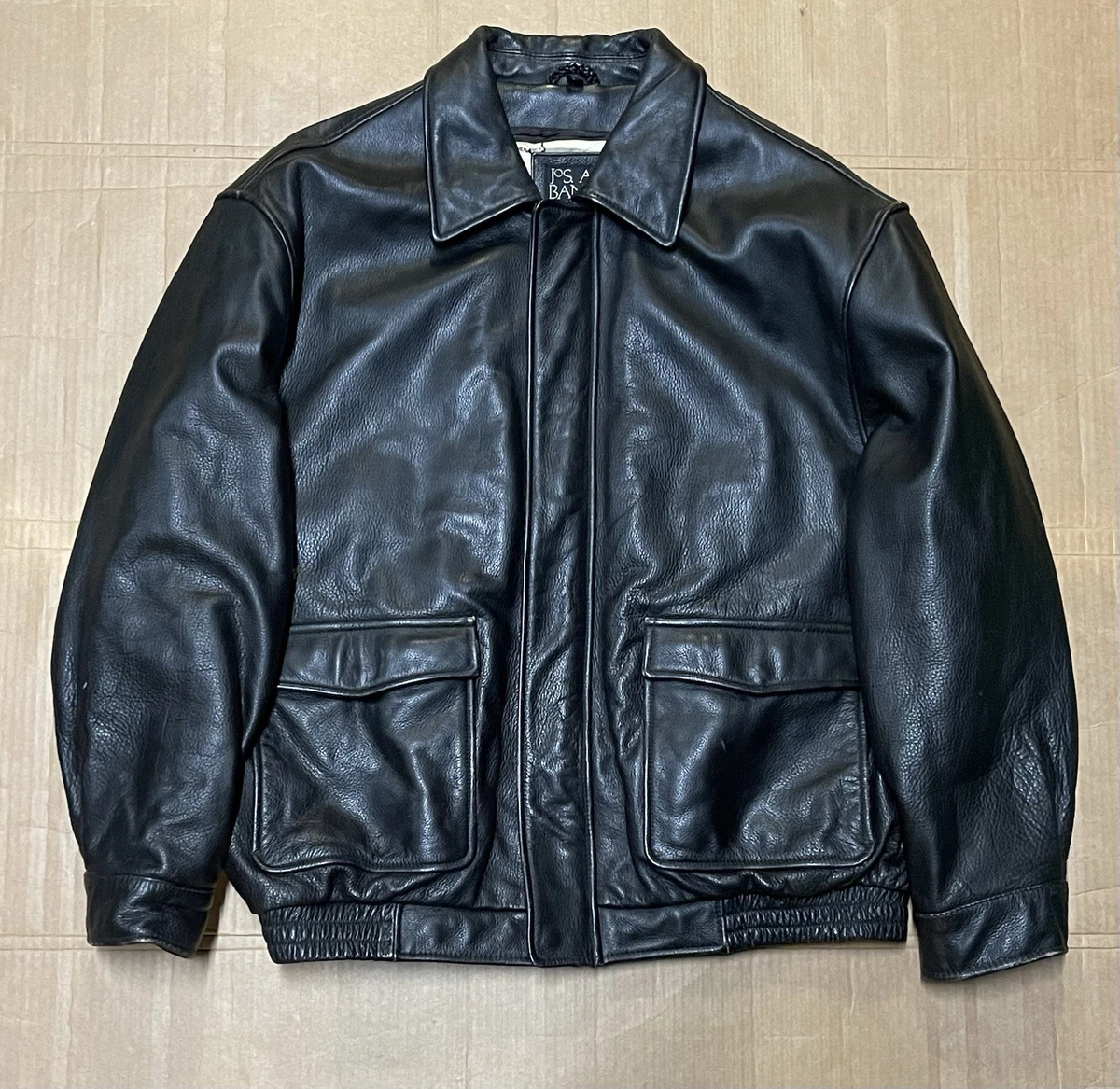 Jos. A. Bank Leather Outer Shell Coats, Jackets & Vests for Men