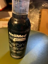 NeilMed NeilCleanse Piercing Aftercare Fine Mist & Wound Wash 6.3oz. Exp 3/29
