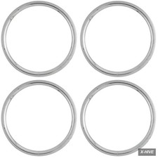 Oxgord 17 Abs Plastic Beauty Trim Rings - 1.5 Deepchrome4-pack Oxgord 17 Abs Plastic Beauty Trim Rings - 1.5 Deepchrome4-pack