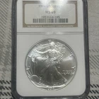 United States Mint American Eagle 1994 1 oz Silver NGC MS 69 0.999