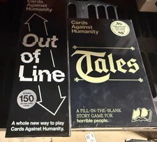 Cards Against Humanity Out of Line & Tales Volume 1 Party Story Games NEW SEALED