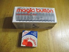 Vintage Magic Button Canning Preserving 24 Metal Mason Jar Lids/Plastic Rings 12