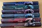 120 x Elements spell incense sticks incl. confidence, love, protection