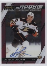 2023-24 O-Pee-Chee Platinum Rookie Matte Pink Jackson LaCombe #R-JL Auto au7