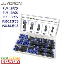 Assorted Straight Butt Connectors-Speed Push Fit For Air Water & Fuel Hoses