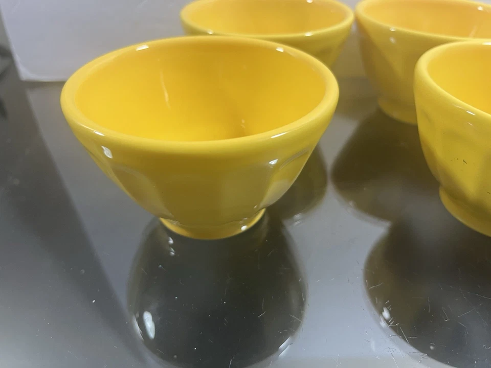 Conjunto de 8 tigelas Anthropologie Biscuit 3 1/2” porca novas com etiquetas - Imagem 4 de 4