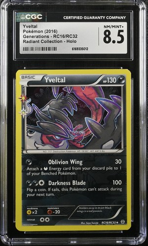 Yveltal graded CGC 8.5 for sale on eBay