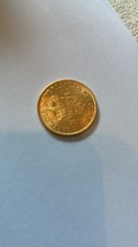 10 Guilder fine gold 6.75g F-12 collector 