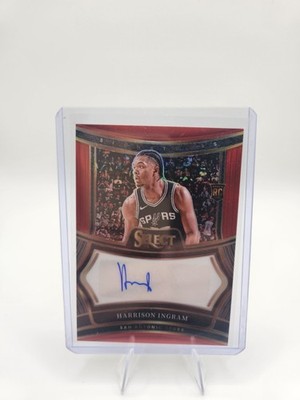 2024-25 Panini Select - Rookie Signatures Harrison Ingram #RS-ING Red Prizm /99