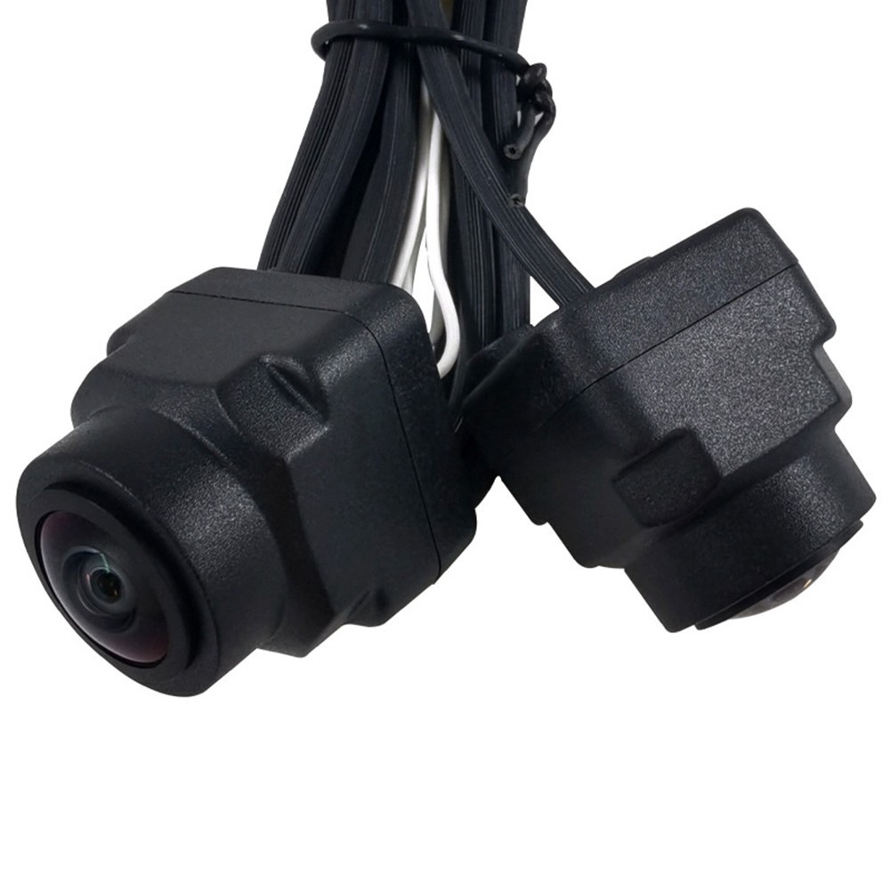 360 Degree Car Camera, Easy Installation Starlight Night Vision Panoramic Camera System for Car Radio (1080P