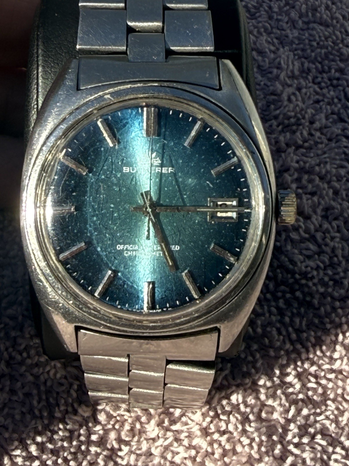 Stainless Bucherer / Chronometer Automatic Day Wi… - image 1