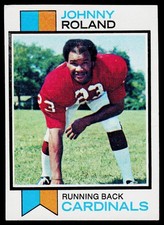 Johnny Roland, 1973 Topps, #123, St. Louis Cardinals,