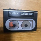 SONY WM-20 Cassette Walkman Portable Audio Player Black For Parts