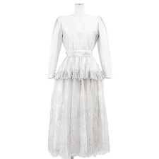 Womens Christian Dior Vintage Christian Dior Boutique Lace Dress with Accessorie