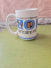 Zoloft Vintage Mug Pharmaceutical Promotional Rep Advertising Medication
