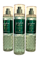 GINGHAM FRESH FRAGRANCE MIST BODY SPRAY BATH BODY WORKS SPRING GREEN X3 - 8 OZ