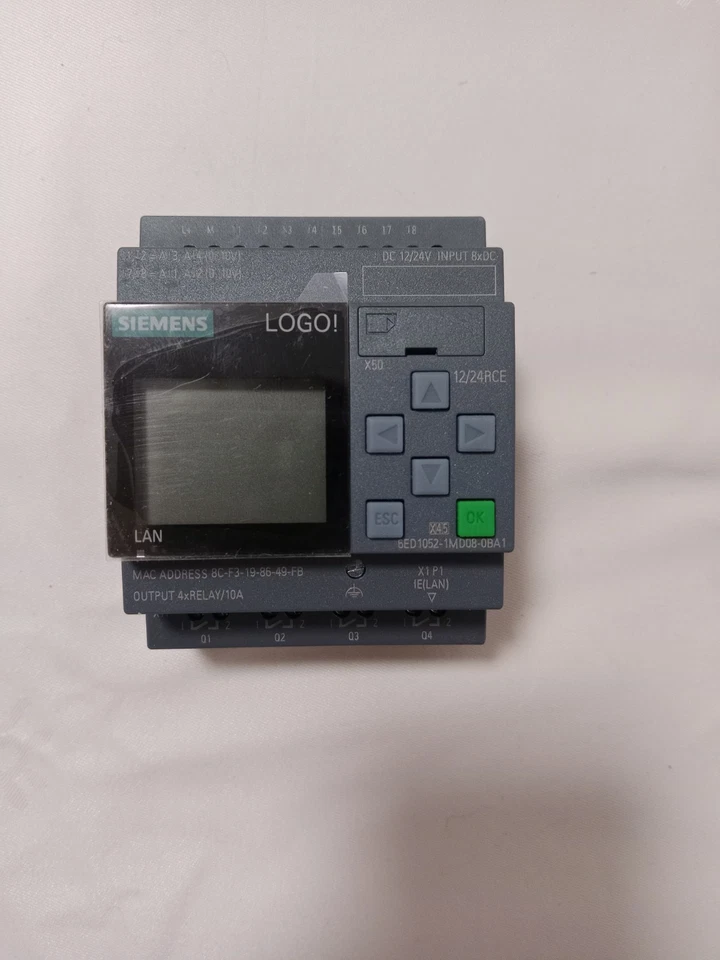 Siemens LOGO! 12/24 RCE - 6ED1052-1MD08-0BA1 - Imagen 2 de 4