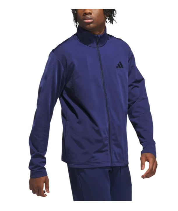 adidas Men’s Tricot Track Jacket Blue Size L