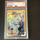 2023 Topps Series 1 - Aaron Judge Gold Foul Parallel - PSA 9 mint