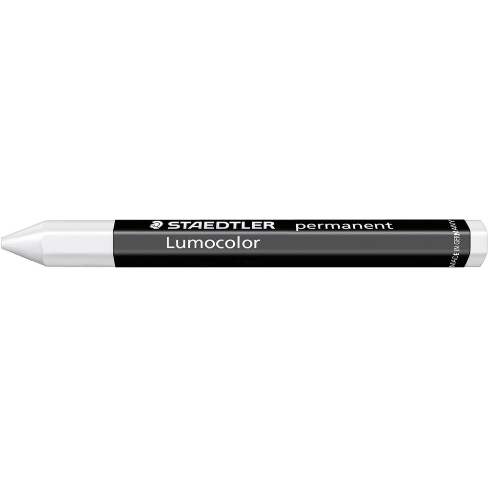 Staedtler Lumocolor 236 craie imperméable permanente blanc marquage sol