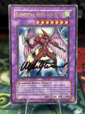 Elemental Hero Air Neos STON-EN034 Strike of Neos 1st Edition