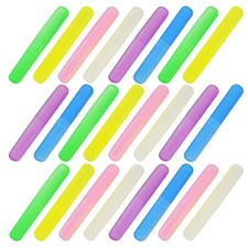 24PCS Plastic Toothbrush Case Six Colors Portable Dust-proof Toothbrush Cases...