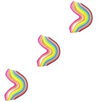 3 Pcs Faltpapier Doppelseitiges Farbiges Origami-Papier -Papiere