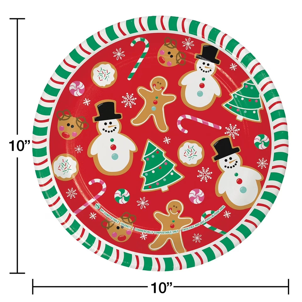Member's Mark Holiday Paper Plates, 10", 85 ct. Microwavable$27.89 FREE SHIPPING - Image 2 of 4