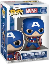 Pop Marvel - Captain America - Marvel Comics - Collectable Vinyl Figure - Gift I