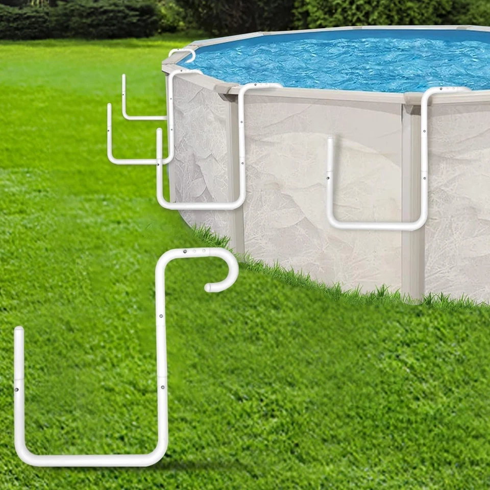 Durable Solar Cover Storage Brackets for Steel-Walled Pools - Effortless Setup - Image 3 of 4
