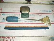 Auto Body Craftsman Hand Anvil Dolly + NOS Smaller Sliding Hammer Dent Puller