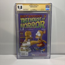 Treehouse Of Horror #9 CGC SS 9.8 Simpsons, Signed Bill Morrison