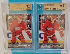 2015-16 Dylan Larkin Ud Young Guns #228 Rookie Rc Bgs 9.5 .5 From 10 Pristine