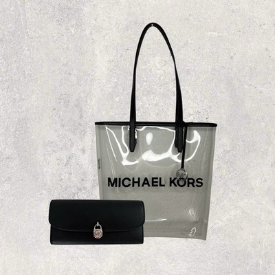 Michael Kors MK Tasche Portemonnaie Jet Set The Michael Bag Hamilton Schwarz NEU