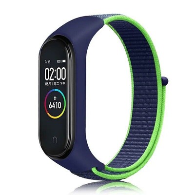 Nylonarmband für Xiaomi Mi Band 7/6/5/4-3 mehrfarbig kleiner Preis.