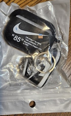 NIKE Off-White Air Jordan 1 Airpod Case & Shoe Keychain New In Packaging
