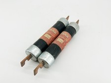 Lot of 2 Bussmann LPS-RK-90 Time Delay Dual Element Fuse 90A 600V RK1