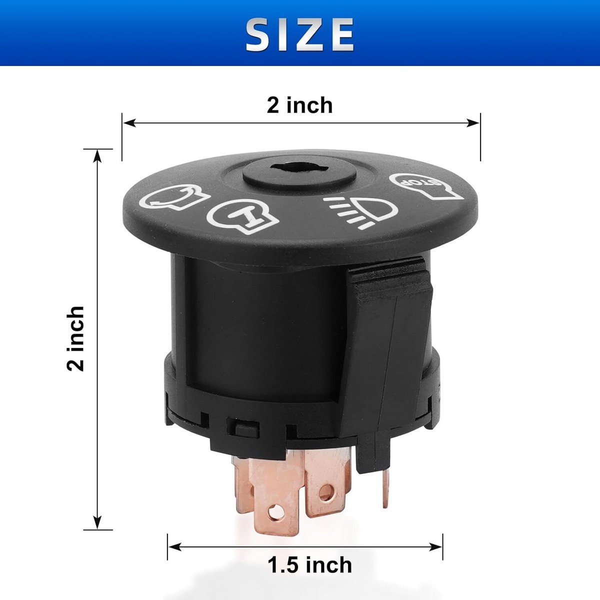 Ignition Switch for 1999 Murray 40318x50A, 40382x58, 42589x8