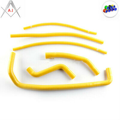 Yellow Silicone Cooling Radiator Hose Tube Set for Can Am DS450 DS 450 2008-2015