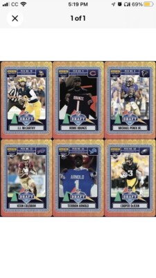 (32) 2024 Panini Instant Football NFL DRAFT NIGHT SP Cards #1-32 RC (Full Set) 