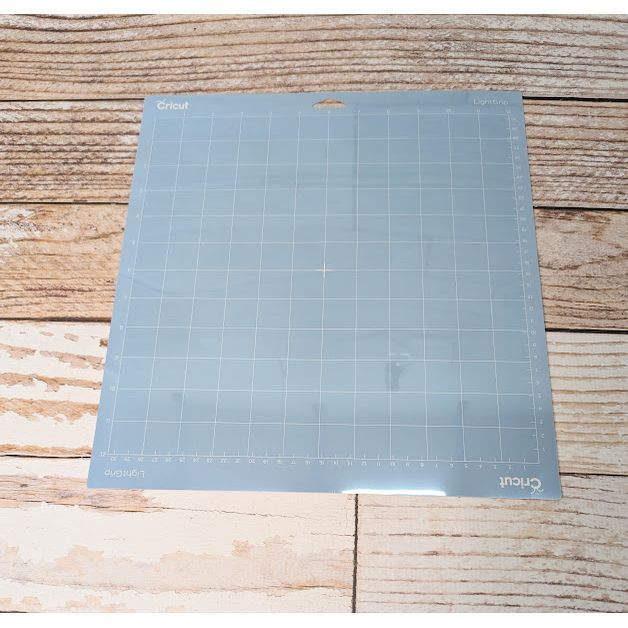 Cricut LightGrip Blue Cutting Mat Adhesive Grid Surface for Delicate Materials