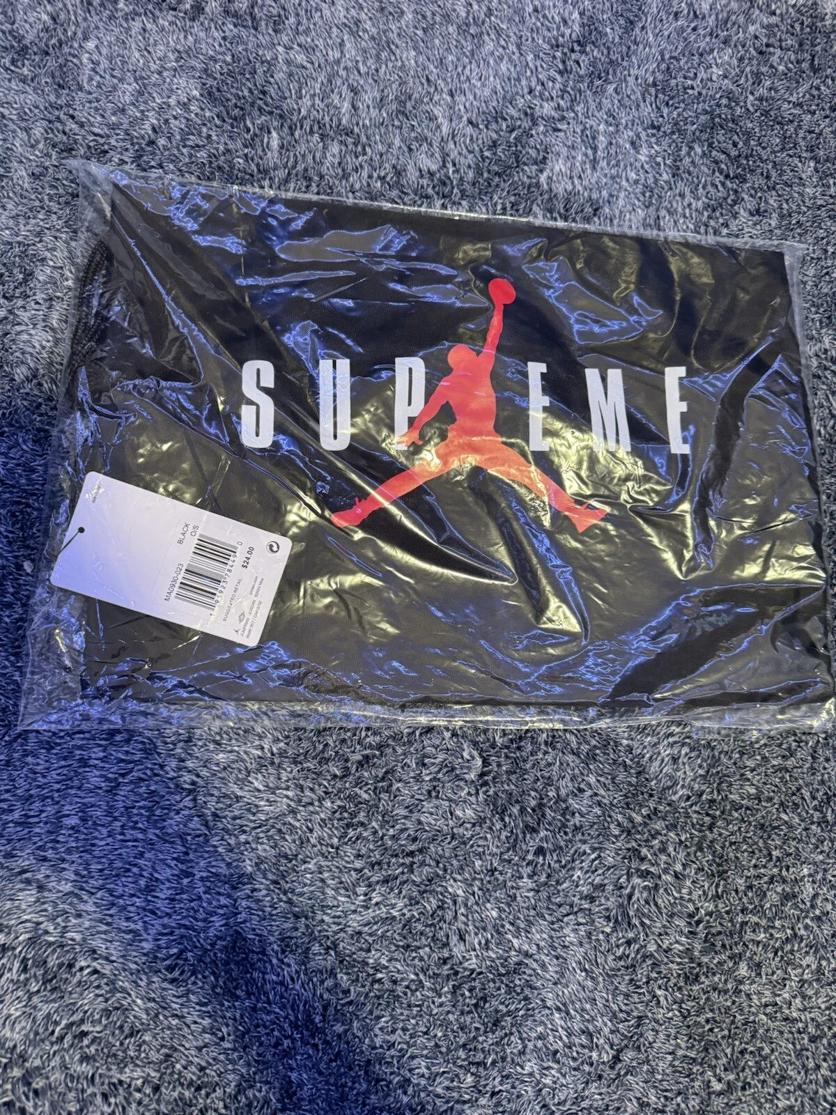 Sac à cordes Supreme X Jordan Draw (neuf avec étiquettes)