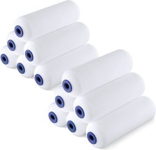 WORKPRO 12Pack Foam Paint Roller 4 inch Mini Paint Roller Small Paint Roller Kit