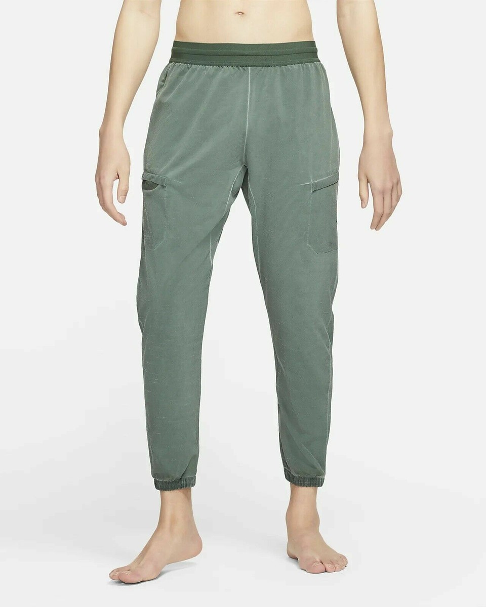 Nike Dry Fit Yoga Jogger Size L Mens Athletic Pants Galactic Jade