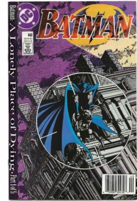 Batman #440 (1989) Vintage Comic, ''A Lonely Place of Dying'' Part 1 of 5