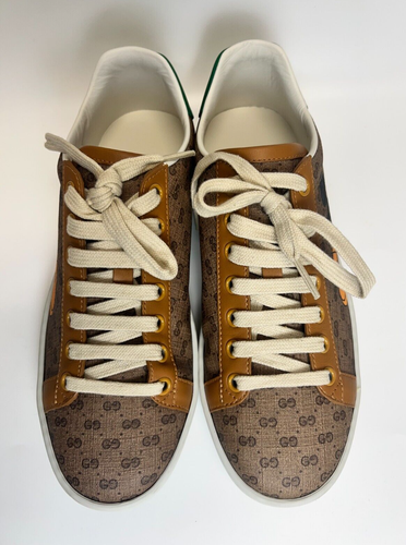 Sneakers Gucci X Disney Topolino Ace in tela con scatola originale e sacchetto antipolvere - Foto 5 di 11