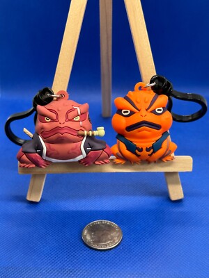 Gamakichi & Gamabunta Toad Clip Naruto Shippuden Series 5 Blind Bag Monogram Toy