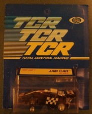 TCR Indy Jam Car Unpunched Card HO Slotless Slot Car Ideal 3283-9 Vintage 1978